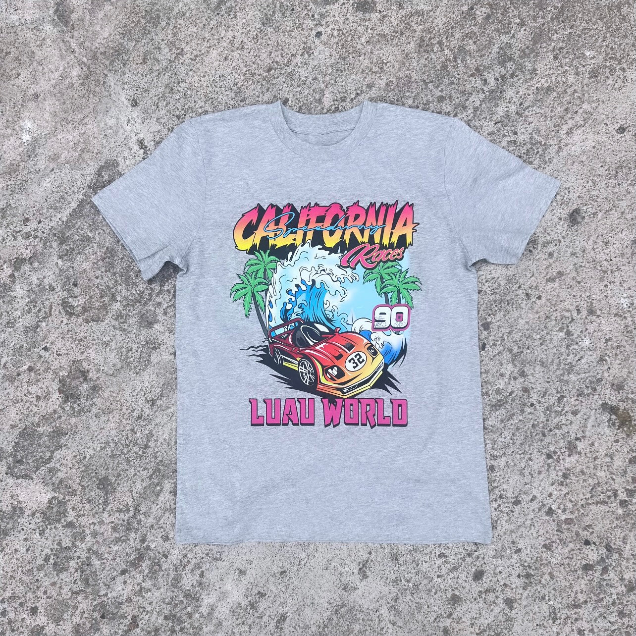 Luau race tshirt