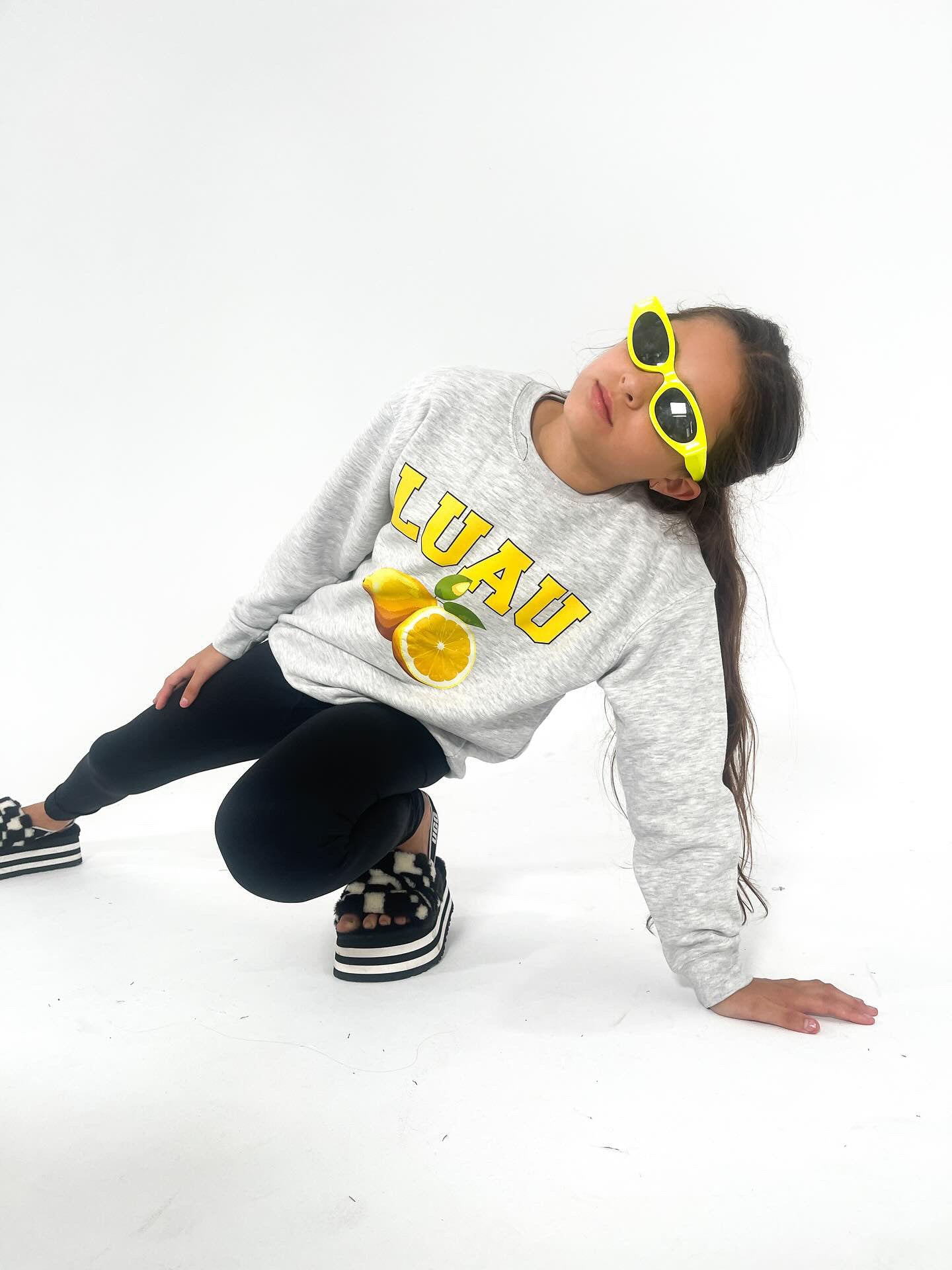 Luau lemon sweatshirt