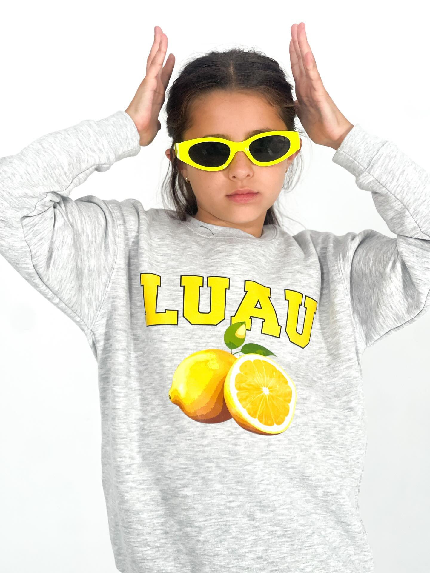 Luau lemon sweatshirt