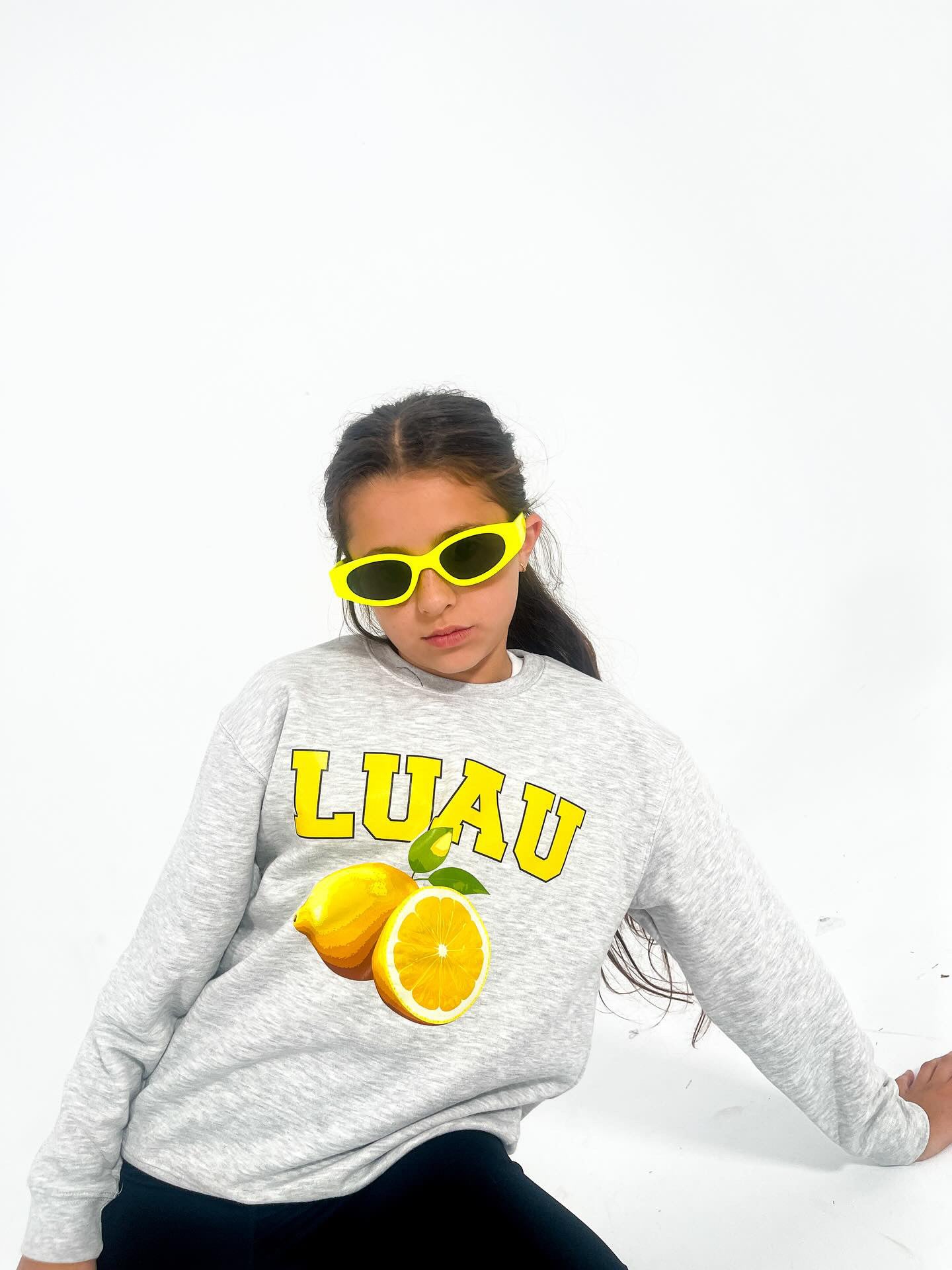 Luau lemon sweatshirt