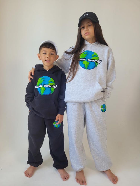 Luau World hooded tracksuit