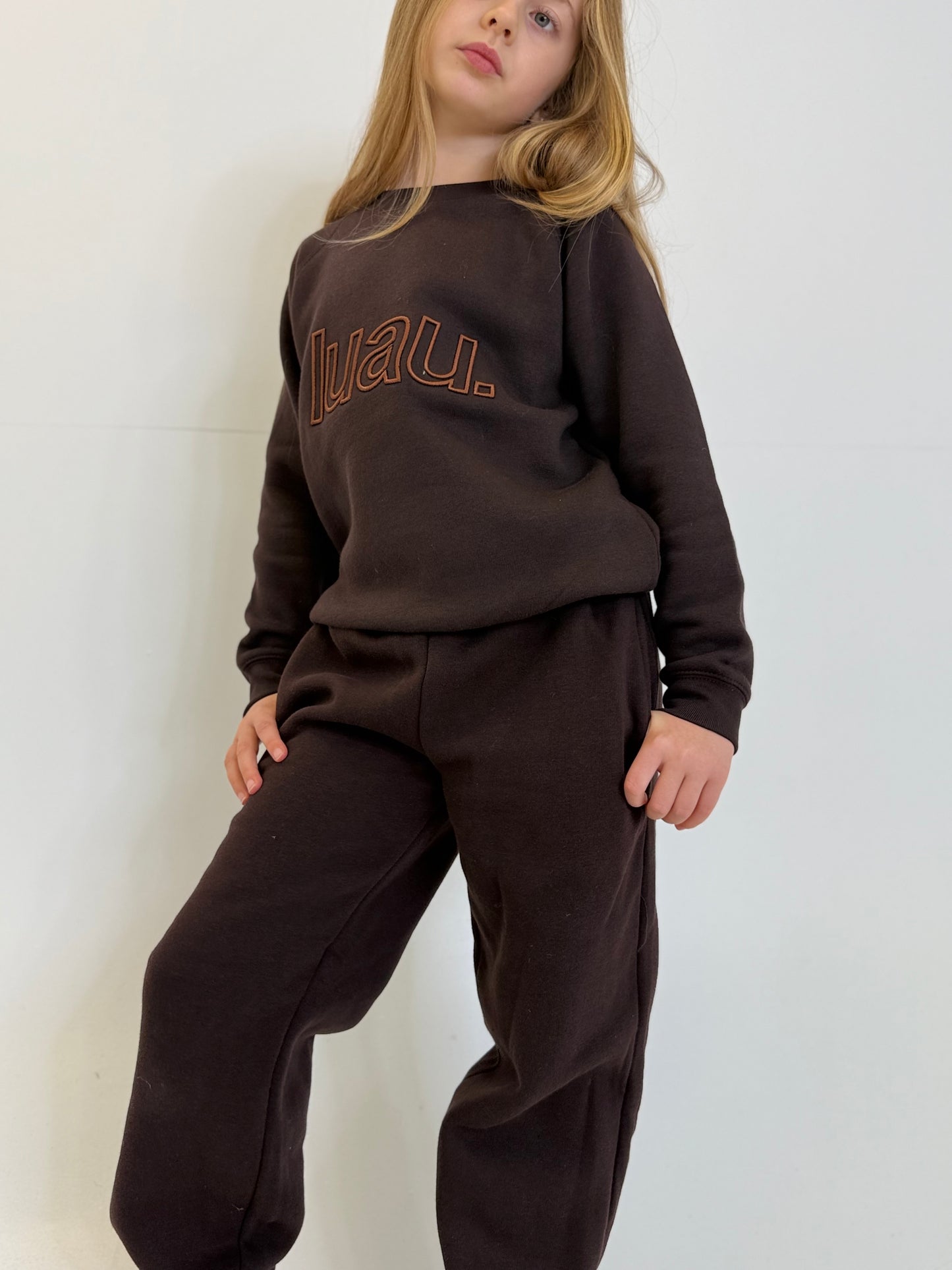 Luau choc 3D logo tracksuit