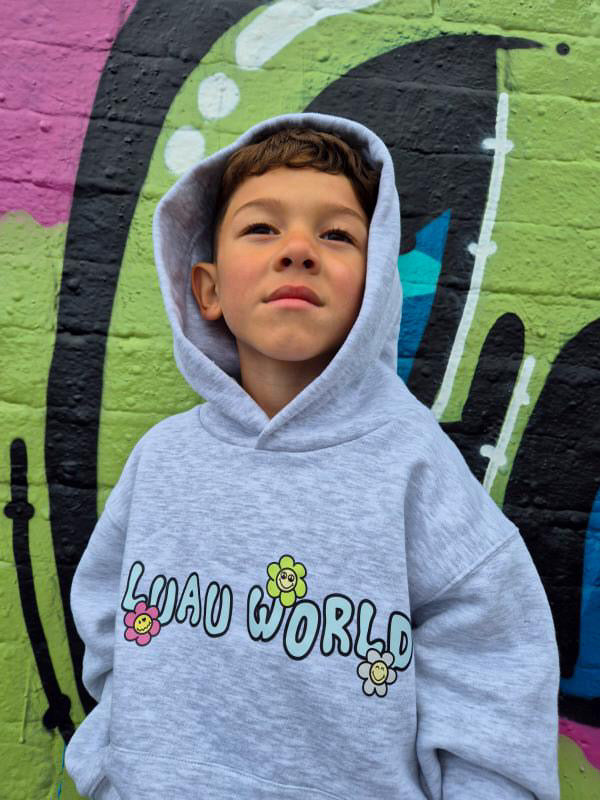 Flower power hooded tracksuit