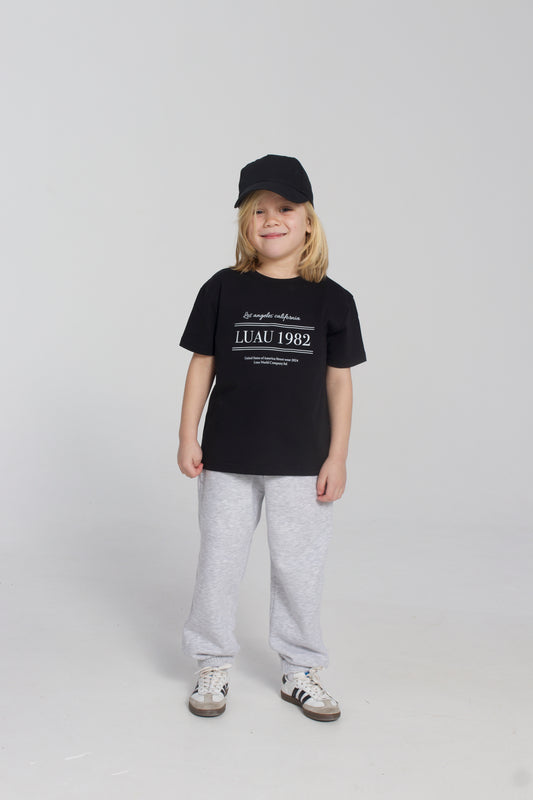 Luau 1982 sports tee black