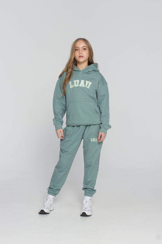 Luau college tracksuit sage